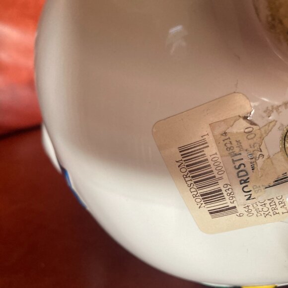 Ceramic Kids Baseball Piggy Bank NORDSTROMS EUC - Picture 7 of 8